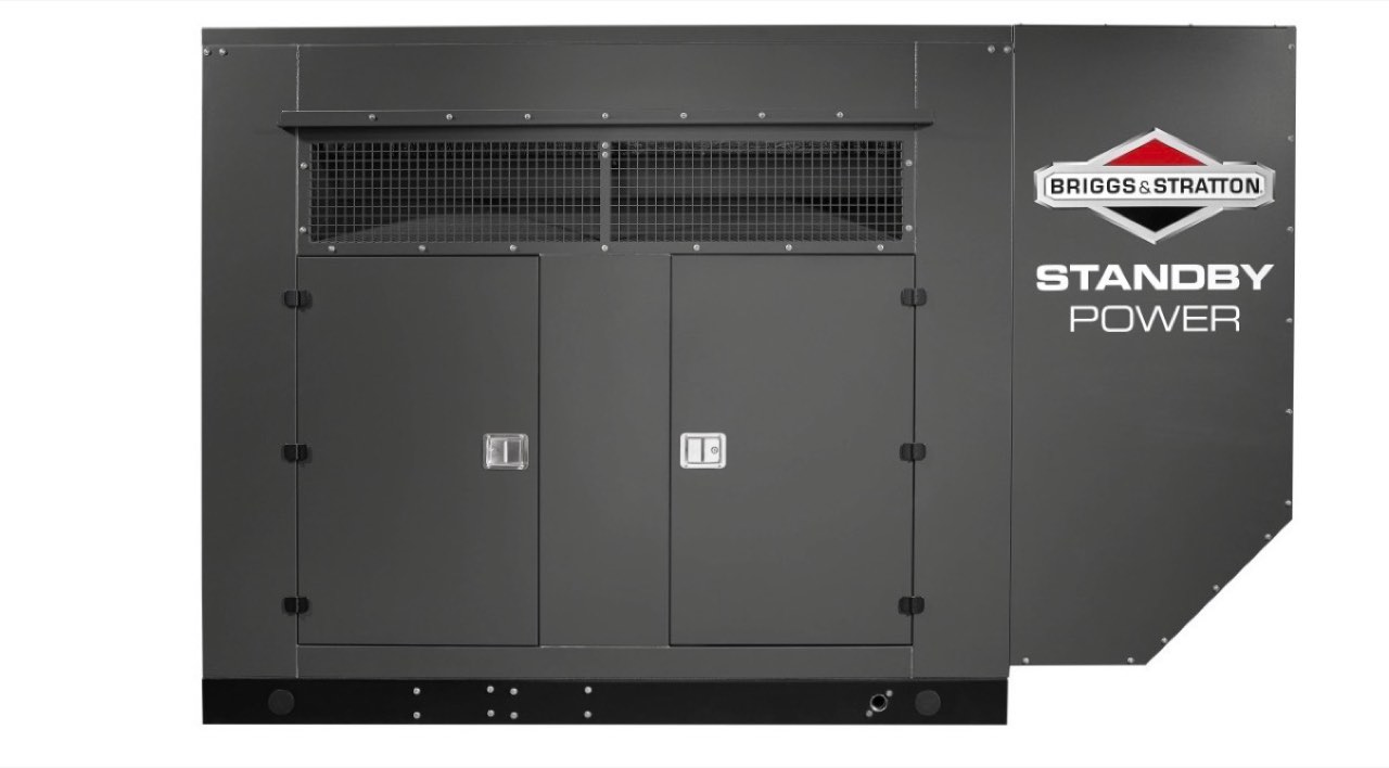Commercial standby generator installed by VCG Electrical in Houston